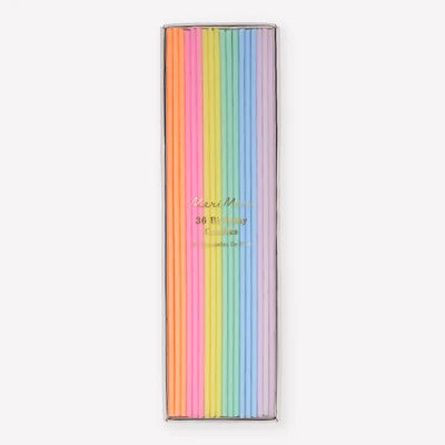 Super Skinny Mixed Candles