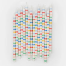 Load image into Gallery viewer, Multi Stripe Candles
