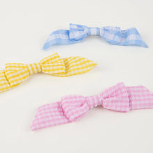Load image into Gallery viewer, Gingham Hair Bows
