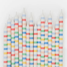 Load image into Gallery viewer, Multi Stripe Candles
