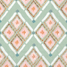 Load image into Gallery viewer, Watercolor Coast Diamonds Napkins
