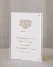 Load image into Gallery viewer, Madison Sterling Scripture Frame

