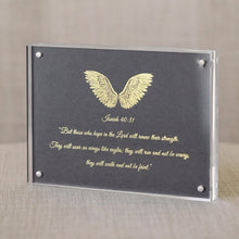 Load image into Gallery viewer, Madison Sterling Scripture Frame
