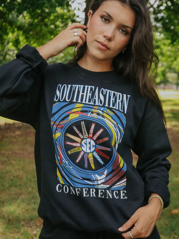 SEC Band Pinwheel Sweatshirt