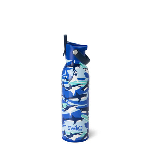 Shark Fin Flip + Slip Bottle 16oz
