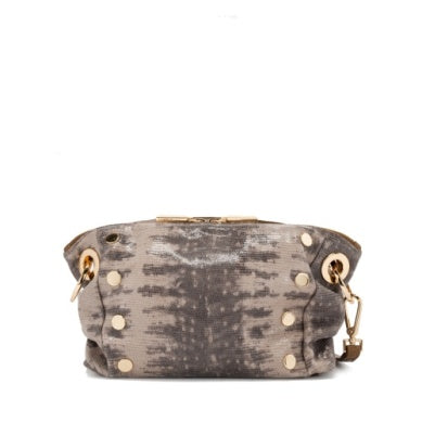 Daniel Crossbody Clutch Sml Spotted Smoke