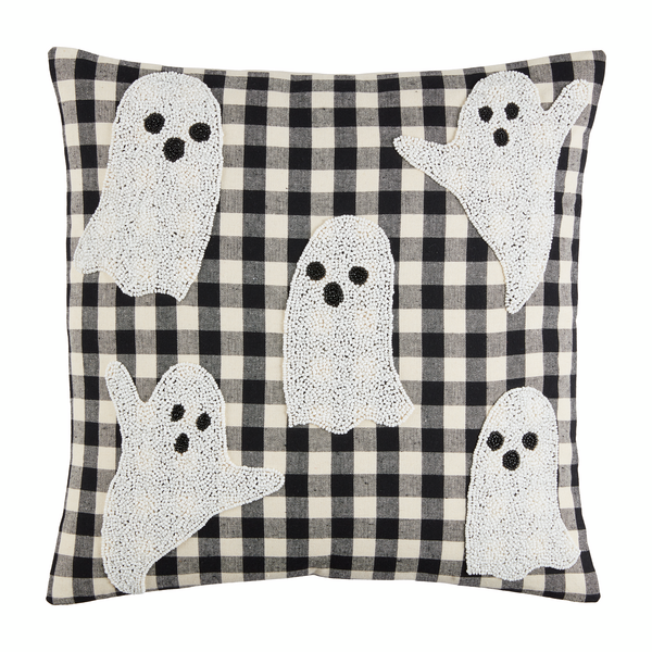 Ghost Halloween Pillow