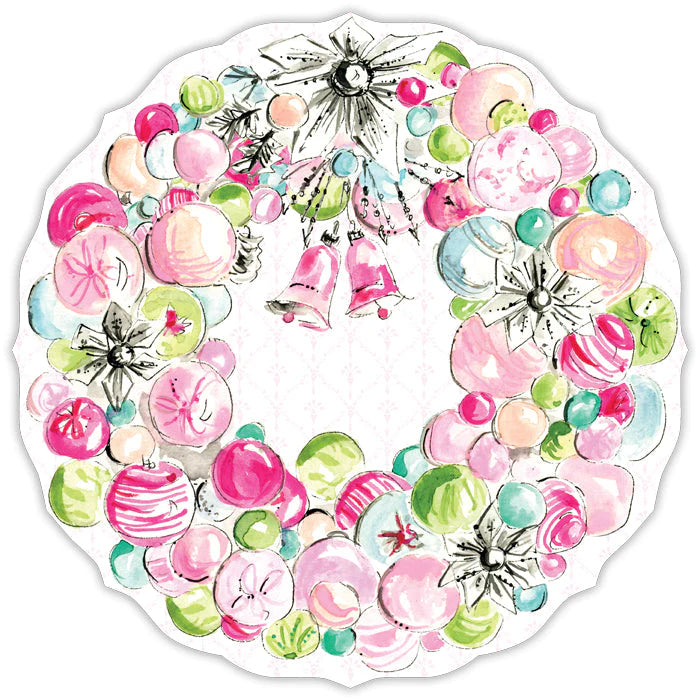 Rosanne Beck Chinoiserie Ornaments Border Die-Cut Placemats