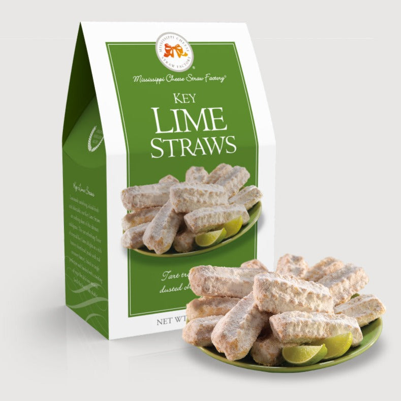 Key Lime Straws