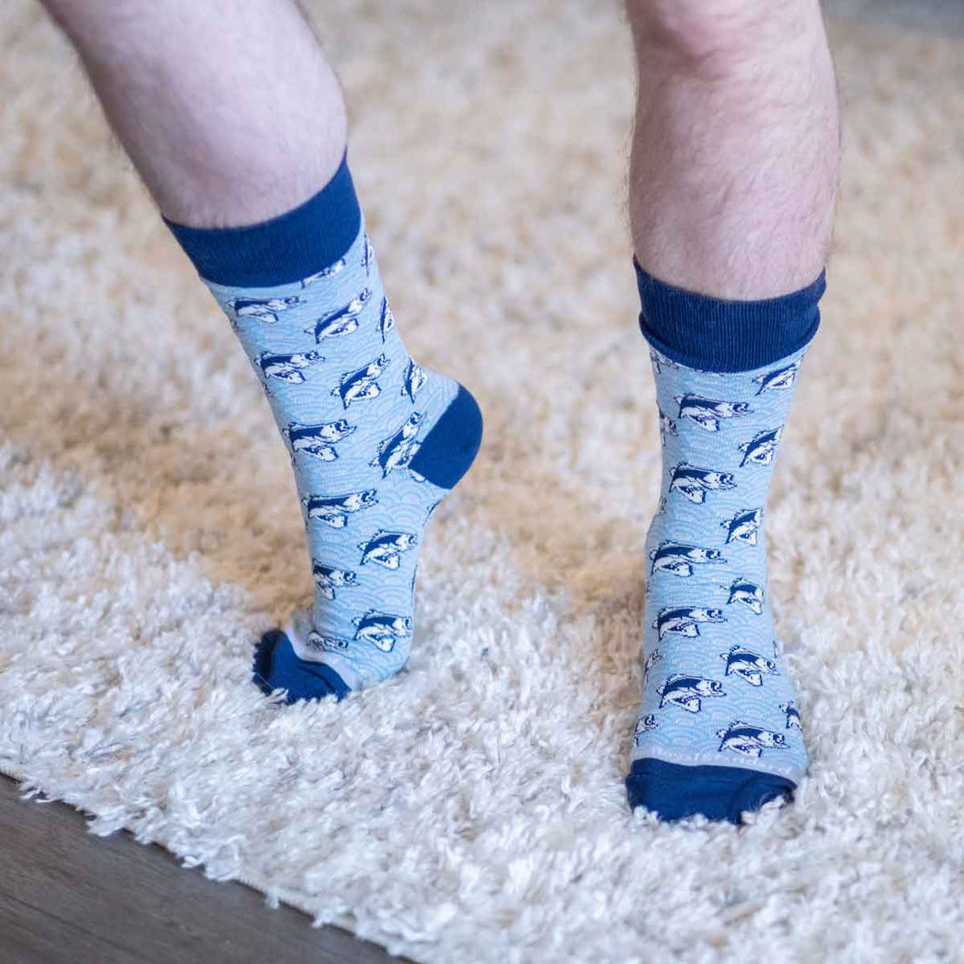 I'd Rather Be Fishing Men's Socks