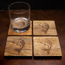 Load image into Gallery viewer, Etched Wood Coasters
