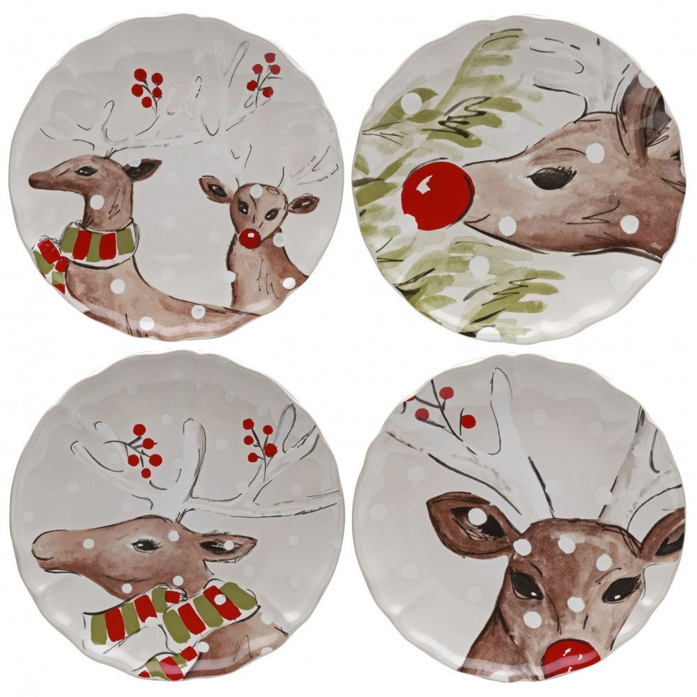 Deer Friends Dinner Plates