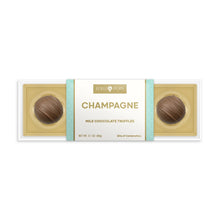Load image into Gallery viewer, Milk Chocolate Champagne Truffle 4pc
