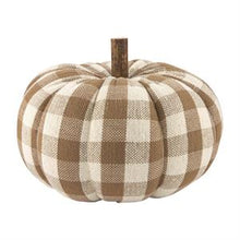 Load image into Gallery viewer, Gingham Pumpkin Sitters
