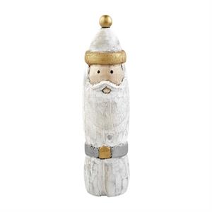 Gold Santa Wood Sitter