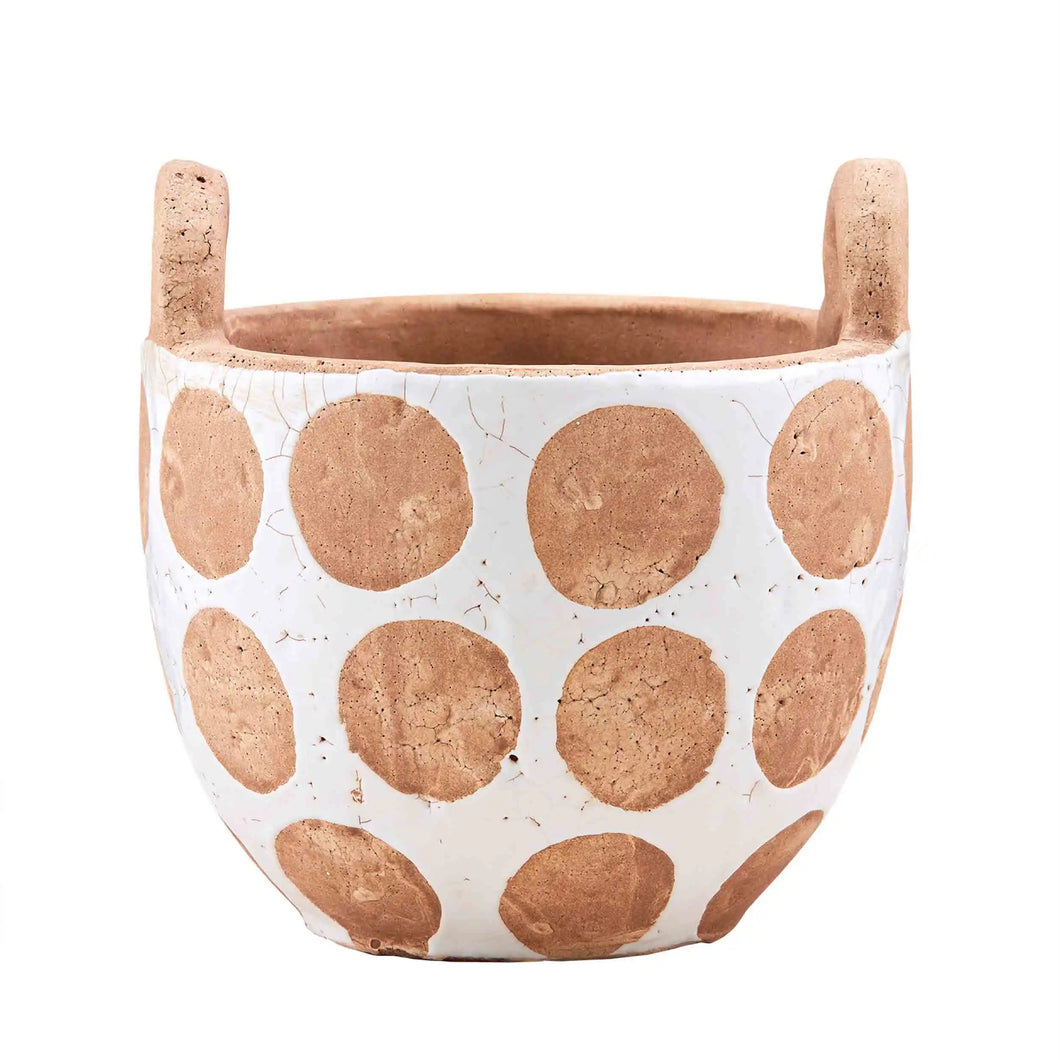 Mudpie White Terracotta Pots