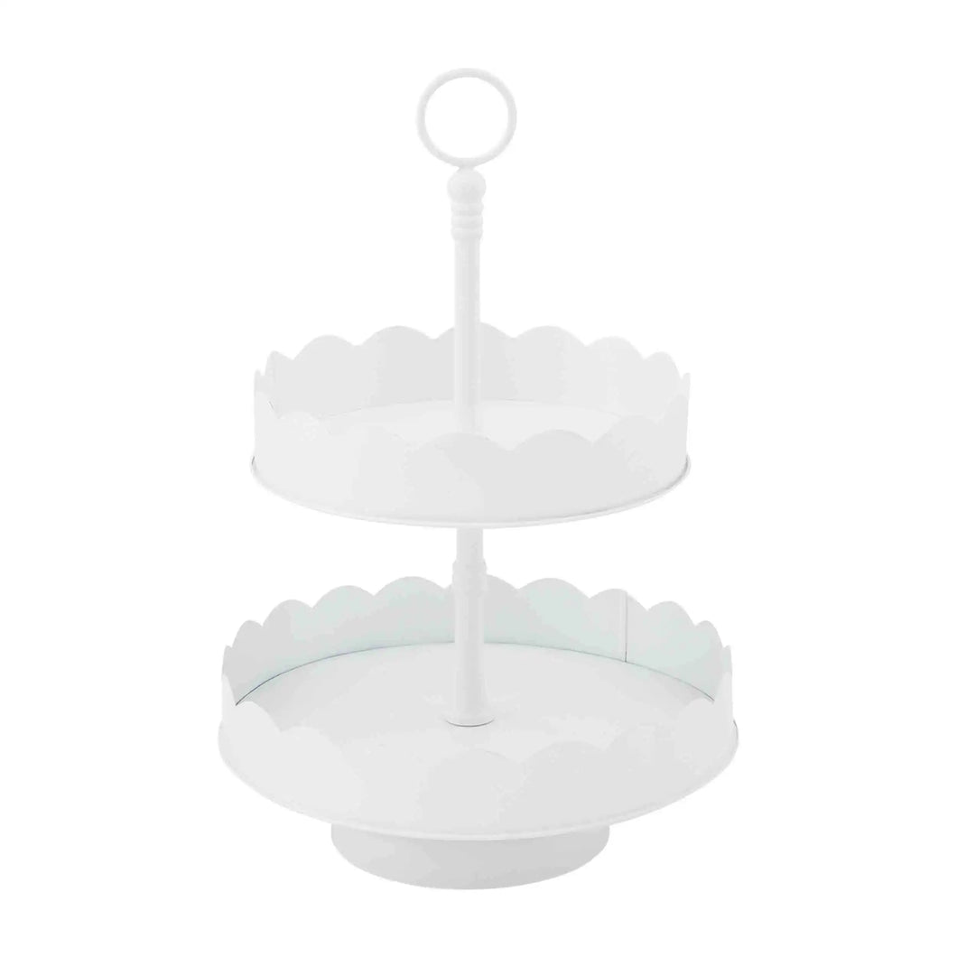 Scalloped Tiered Server