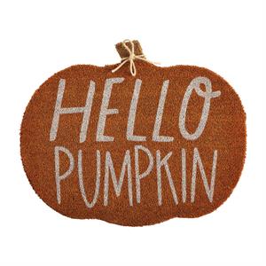 Mudpie Hello Pumpkin Door Mat