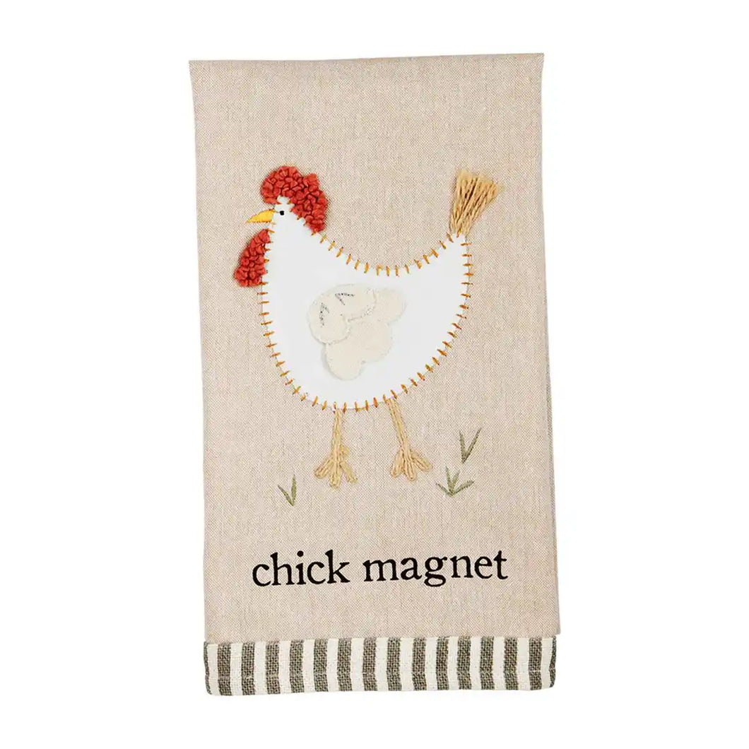 Chick Magnet Tea Towel