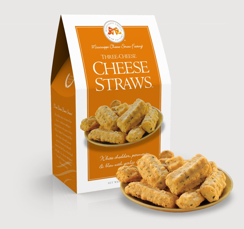 Mississippi Cheese Straw Factory Three Cheese Straws