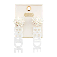 Load image into Gallery viewer, Mudpie Bride Earrings
