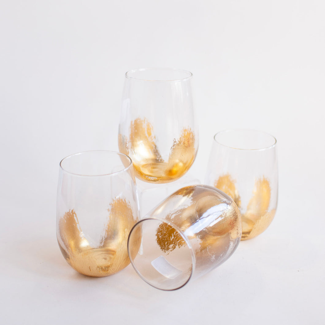 ELM Design Stemless Wine Glass