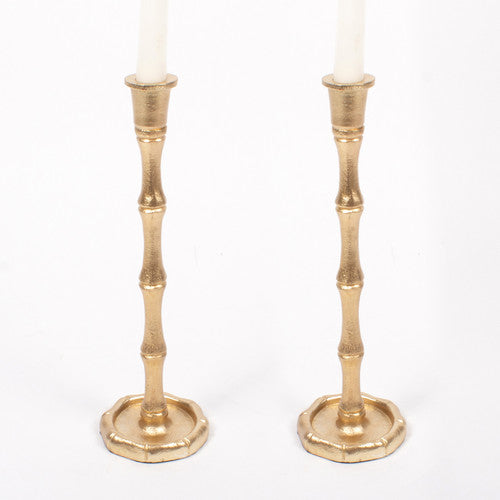 8 Oak Lane Bamboo Candlestick