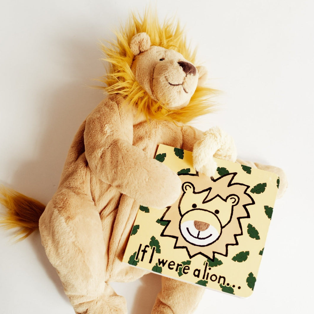 JellyCat If I Were a Lion