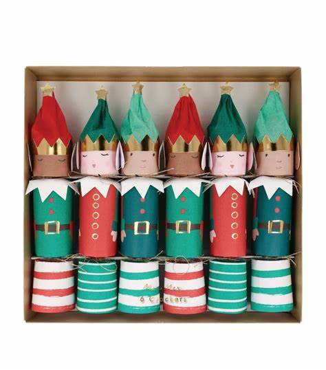 Christmas Elf Large Crackers