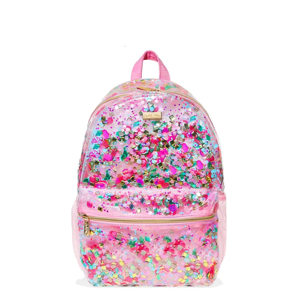 Packed Party Think Pink Confetti Backpack