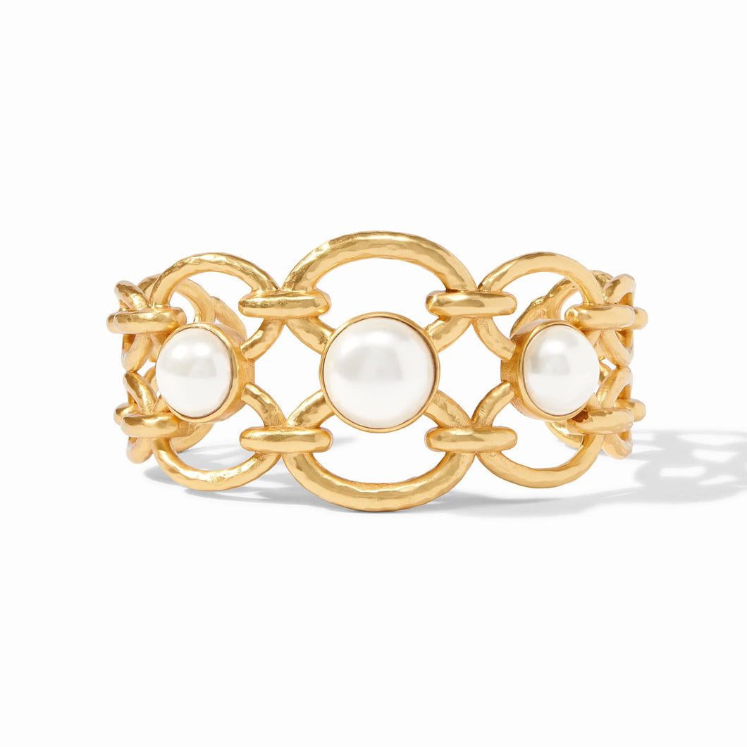Palermo Cuff Gold Pearl