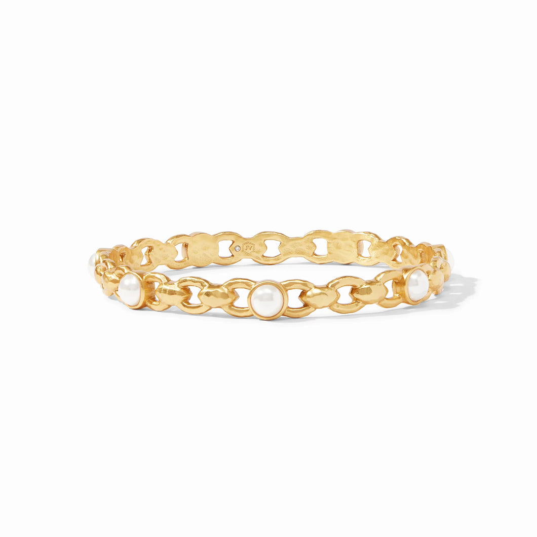 Palermo Pearl Bangle Gold