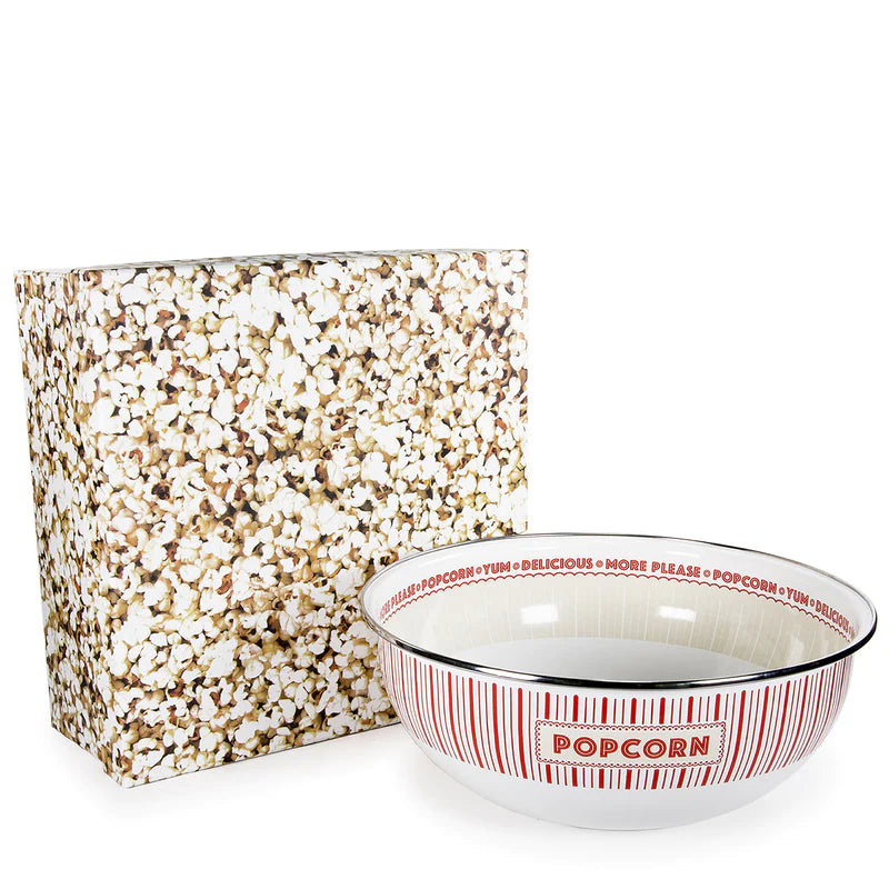 Golden Rabbit Popcorn Bowl