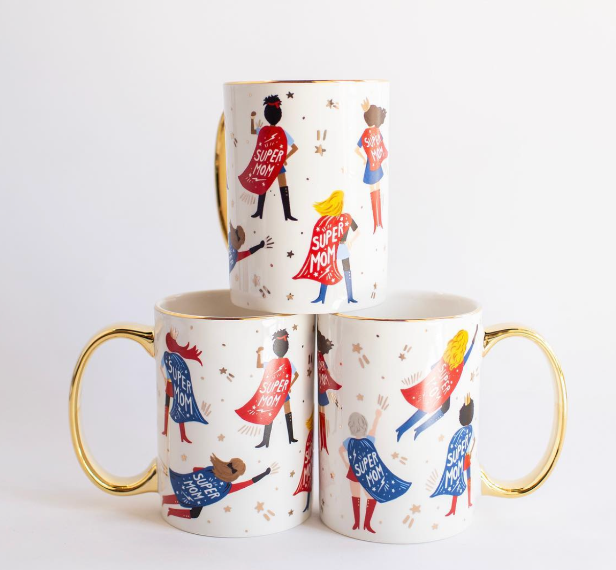 Rifle Paper Co. Super Mom Porcelain Mug