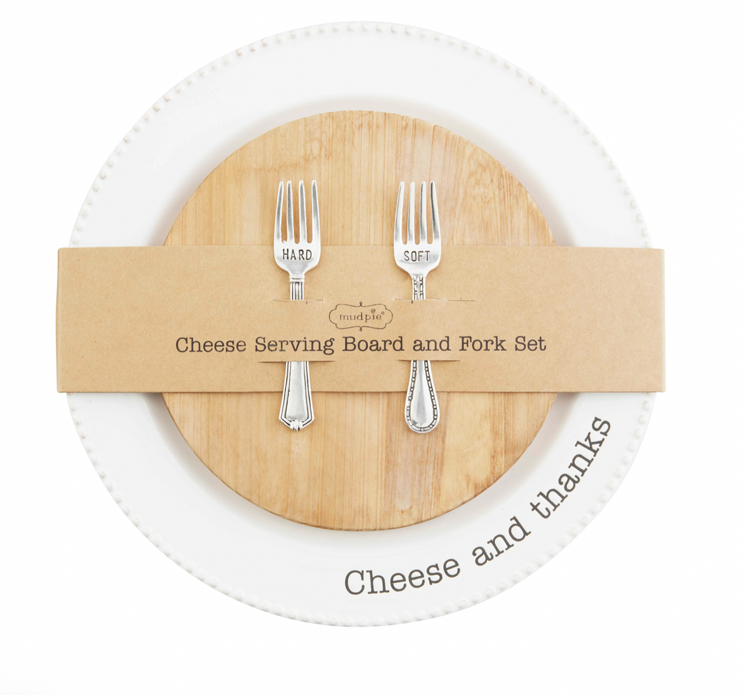 Circa Cheese Board Plate Set
