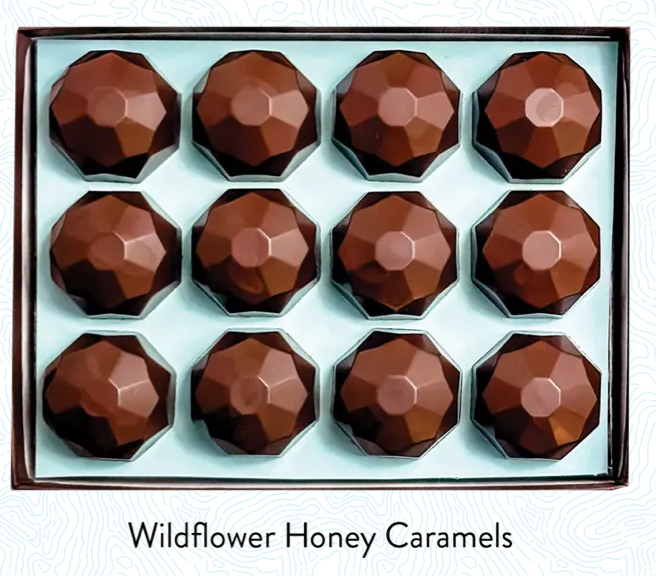 French Broad Chocolate Wildflower Honey Caramels