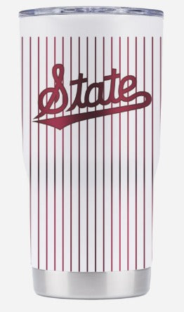 Mississippi State Pinstripe Tumbler