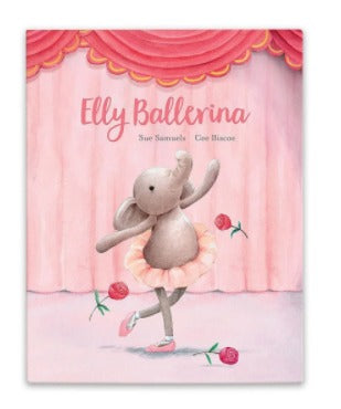 JellyCat Elly Ballerina Book