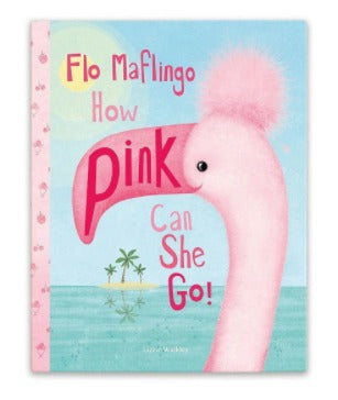 JellyCat Flo How Pink Can She Go Book