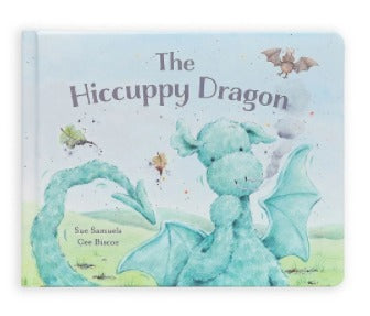 JellyCat The Hiccupy Dragon Book