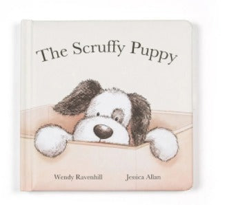 JellyCat Scruffy Puppy Book