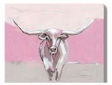 Load image into Gallery viewer, 14x11 Longhorn Canvas
