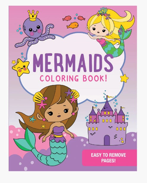 Mermaids Coloring Book
