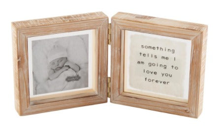 Mud Pie Hinged Baby Glass Frame