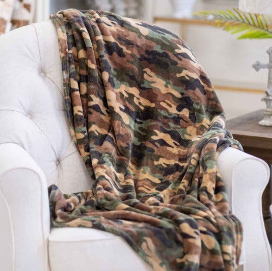 Camo Throw