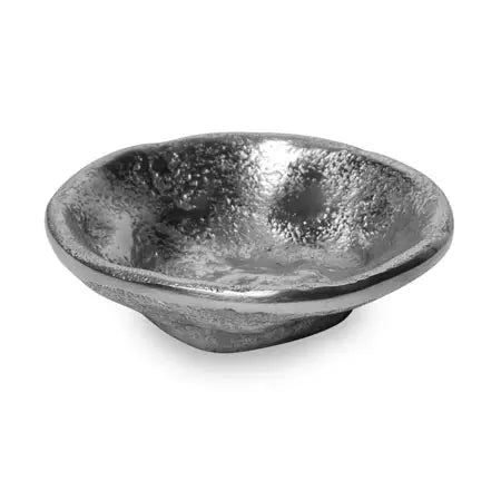 Texture Free Form Bowl Silver