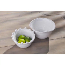 Load image into Gallery viewer, White Beaded Bowl Sets
