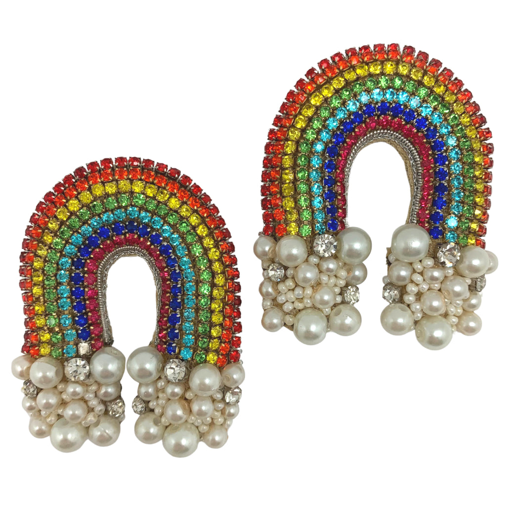 Allie Beads NEW Rainbow Earrings