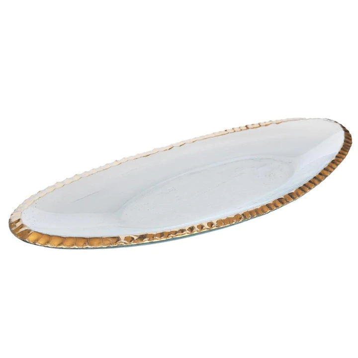 Annieglass Edgey Oblong Tray