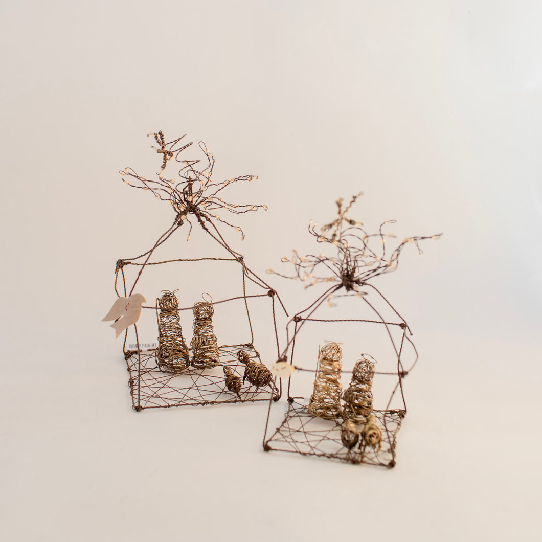 Vintage Nativity Large